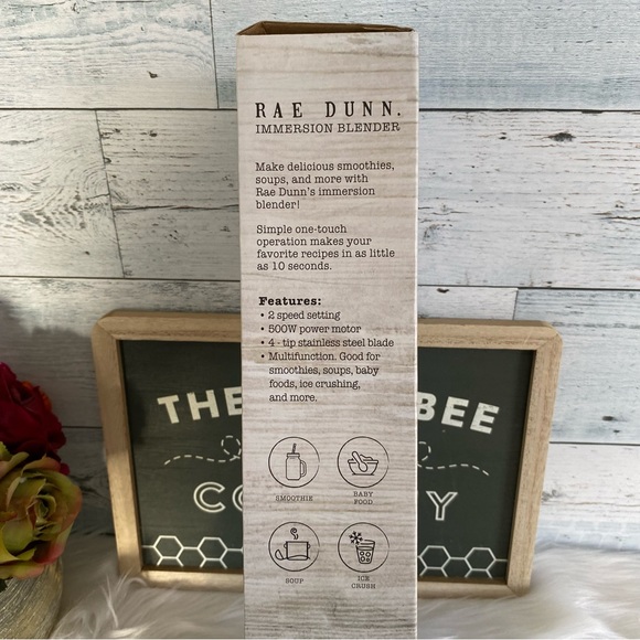 Rae Dunn Home Decor Kitchen Hand Blender - Picture 12 of 13